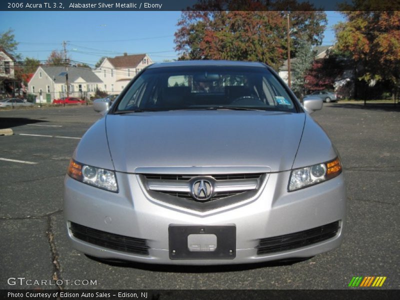 Alabaster Silver Metallic / Ebony 2006 Acura TL 3.2