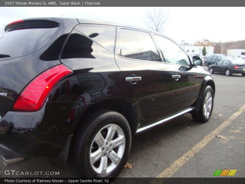 Super Black / Charcoal 2007 Nissan Murano SL AWD