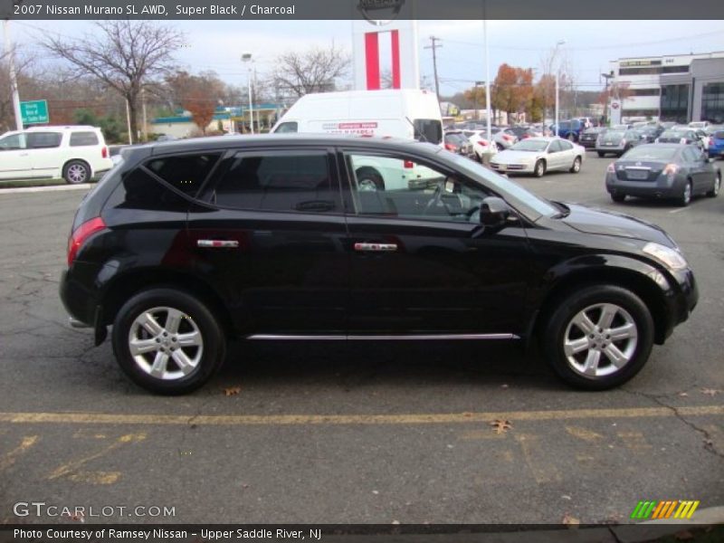 Super Black / Charcoal 2007 Nissan Murano SL AWD