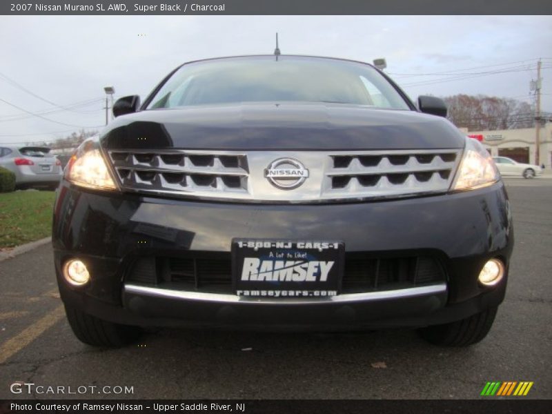 Super Black / Charcoal 2007 Nissan Murano SL AWD
