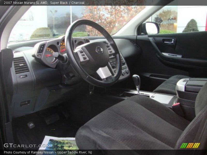 Super Black / Charcoal 2007 Nissan Murano SL AWD