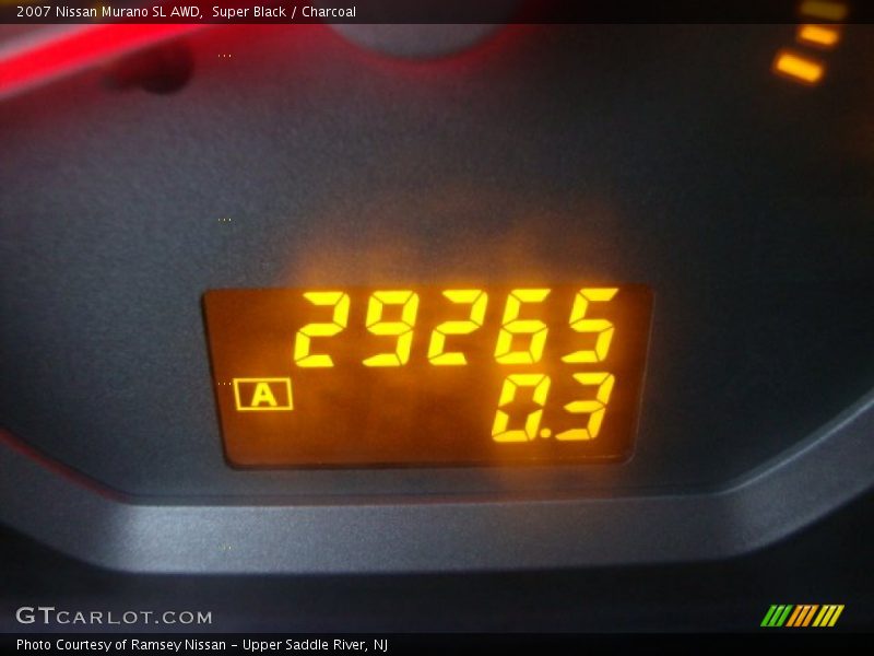 Super Black / Charcoal 2007 Nissan Murano SL AWD
