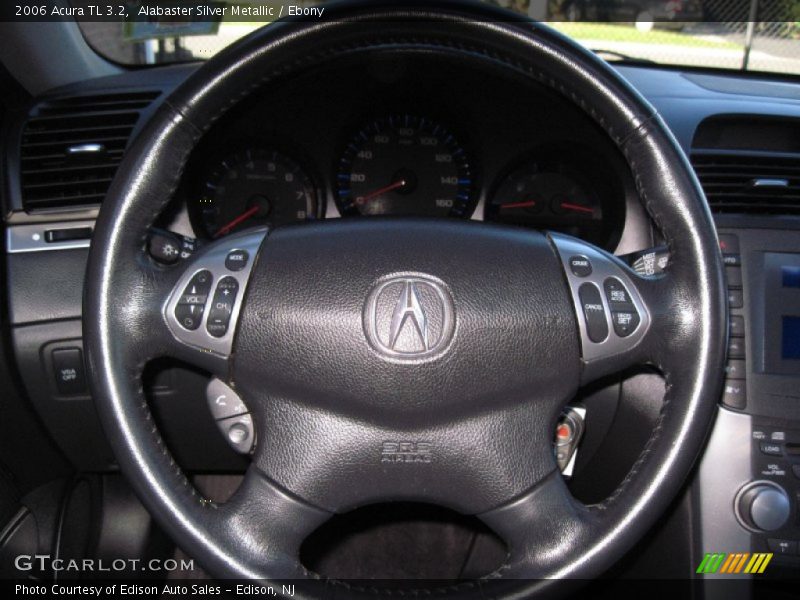 Alabaster Silver Metallic / Ebony 2006 Acura TL 3.2