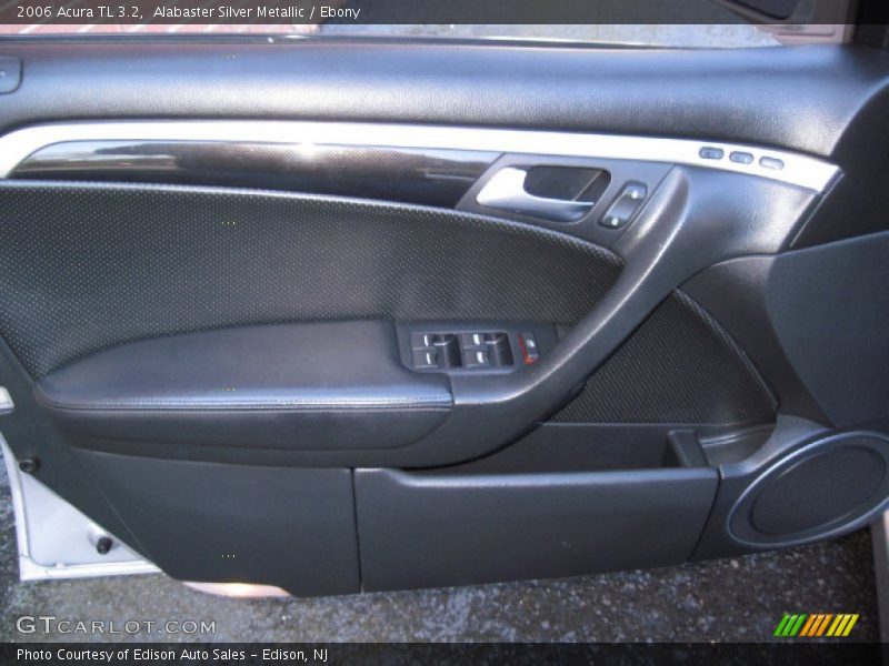 Alabaster Silver Metallic / Ebony 2006 Acura TL 3.2