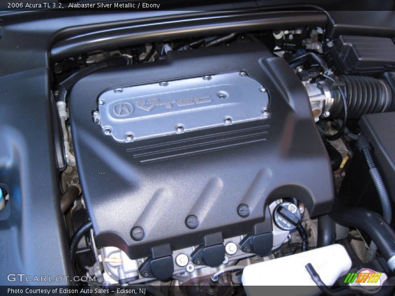 Alabaster Silver Metallic / Ebony 2006 Acura TL 3.2