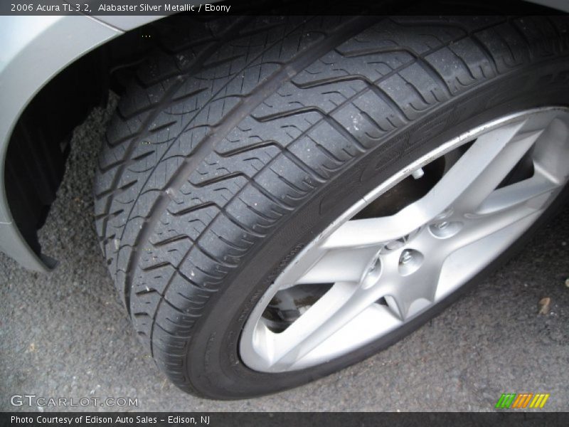 Alabaster Silver Metallic / Ebony 2006 Acura TL 3.2