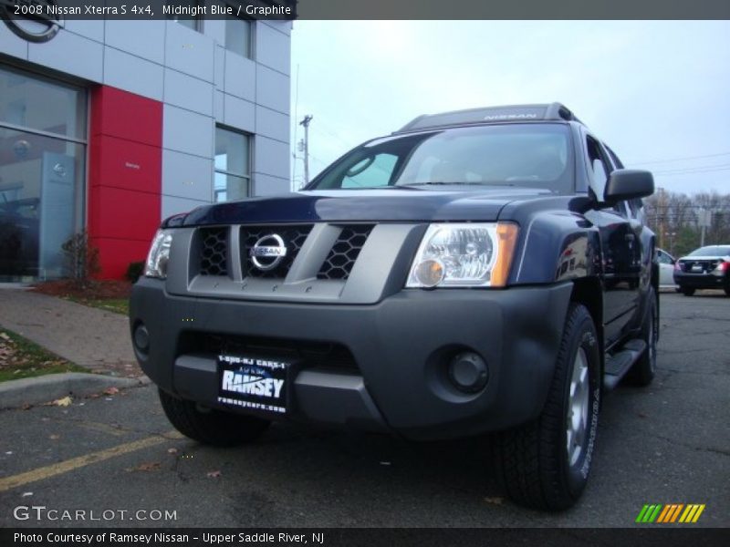 Midnight Blue / Graphite 2008 Nissan Xterra S 4x4