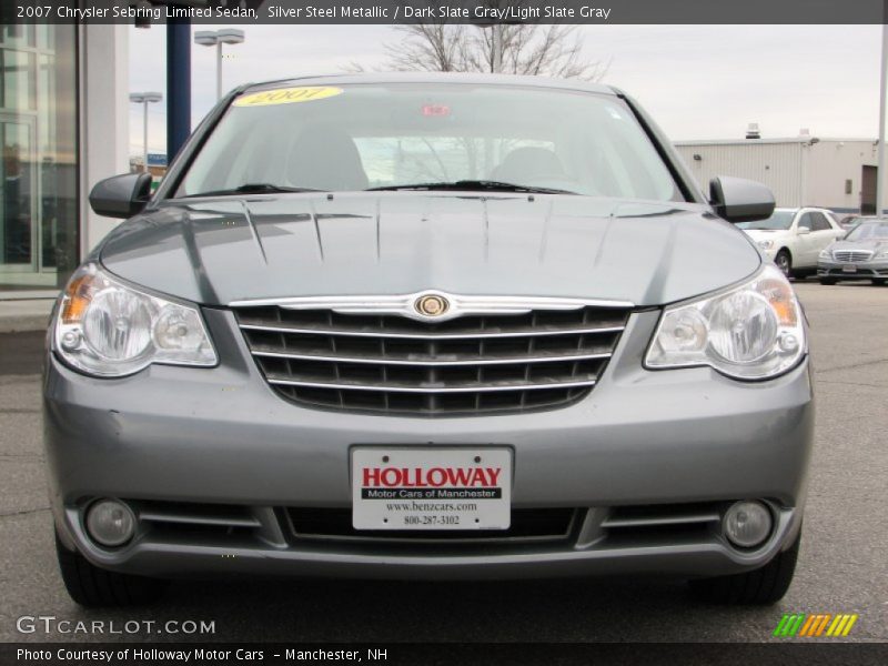 Silver Steel Metallic / Dark Slate Gray/Light Slate Gray 2007 Chrysler Sebring Limited Sedan