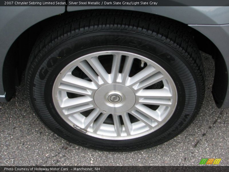 Silver Steel Metallic / Dark Slate Gray/Light Slate Gray 2007 Chrysler Sebring Limited Sedan