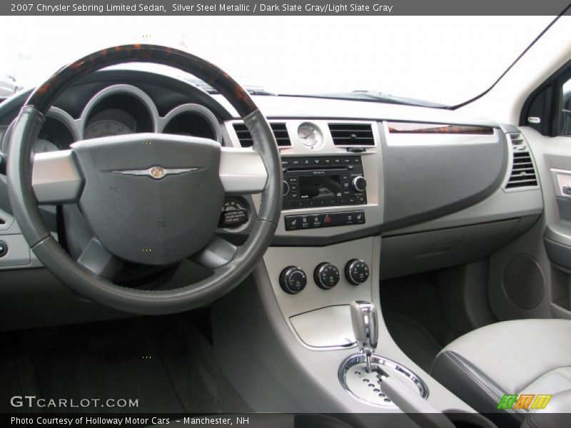 Silver Steel Metallic / Dark Slate Gray/Light Slate Gray 2007 Chrysler Sebring Limited Sedan