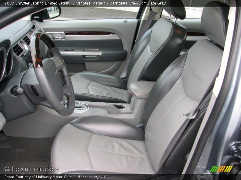 Silver Steel Metallic / Dark Slate Gray/Light Slate Gray 2007 Chrysler Sebring Limited Sedan