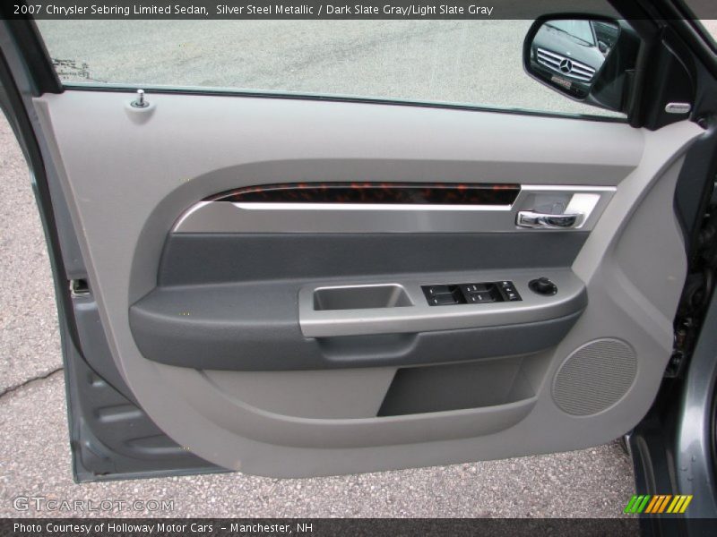Silver Steel Metallic / Dark Slate Gray/Light Slate Gray 2007 Chrysler Sebring Limited Sedan
