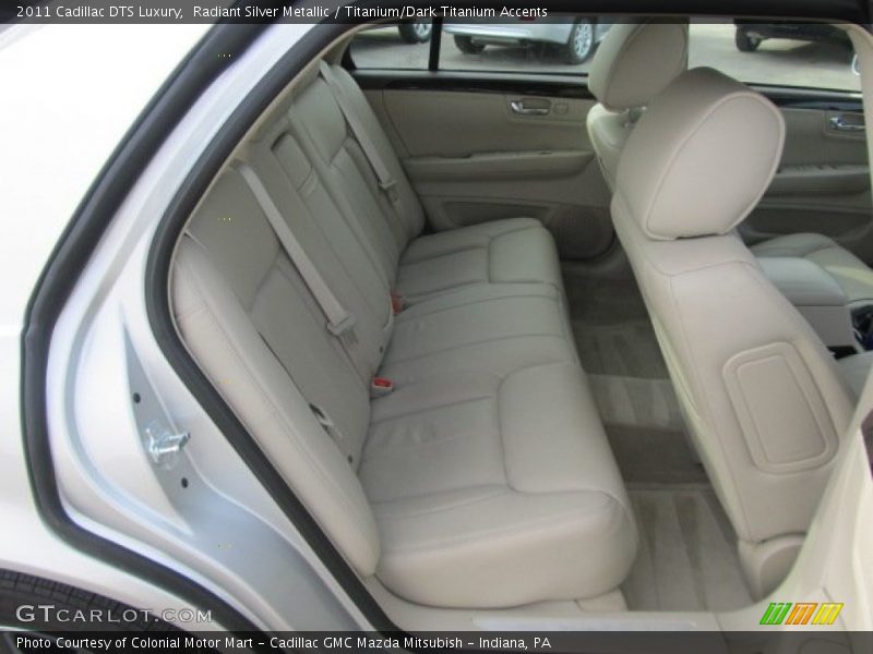 Radiant Silver Metallic / Titanium/Dark Titanium Accents 2011 Cadillac DTS Luxury