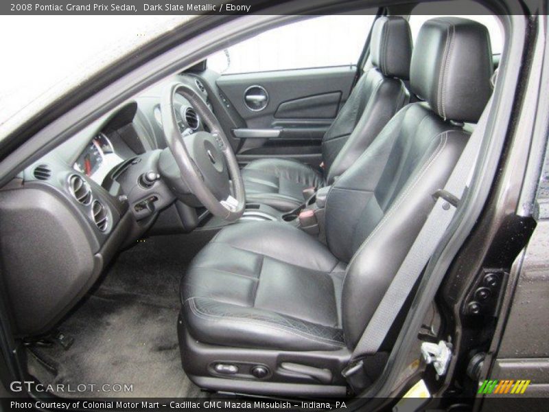 Dark Slate Metallic / Ebony 2008 Pontiac Grand Prix Sedan