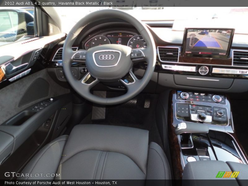 Dashboard of 2012 A8 L 4.2 quattro