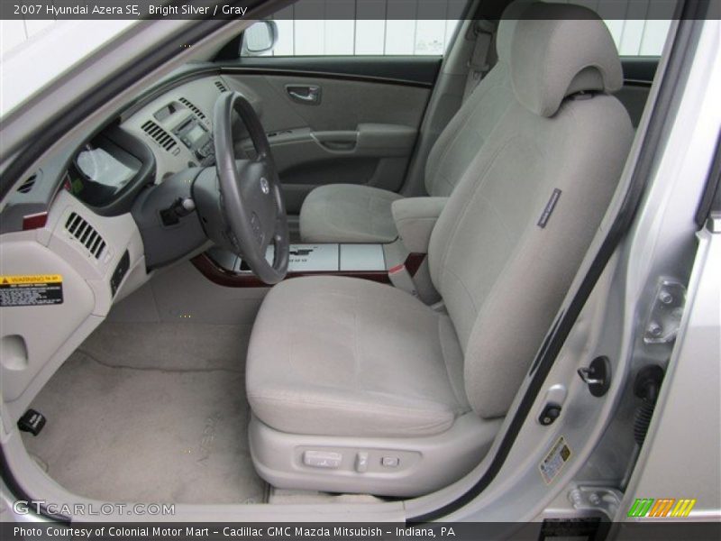Bright Silver / Gray 2007 Hyundai Azera SE