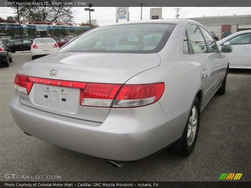 Bright Silver / Gray 2007 Hyundai Azera SE