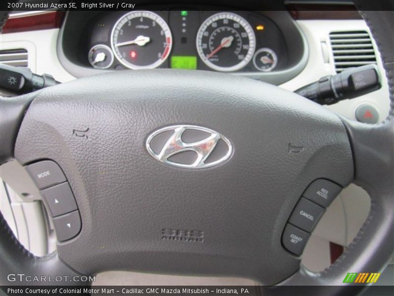 Bright Silver / Gray 2007 Hyundai Azera SE