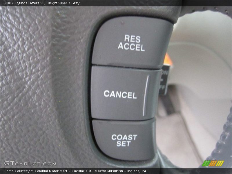Bright Silver / Gray 2007 Hyundai Azera SE