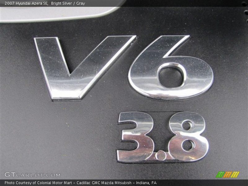 Bright Silver / Gray 2007 Hyundai Azera SE