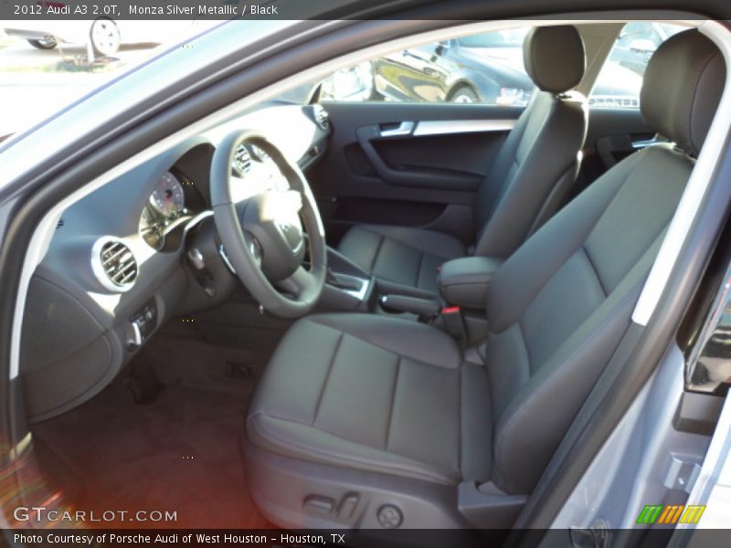  2012 A3 2.0T Black Interior