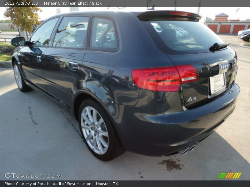 Meteor Gray Pearl Effect / Black 2012 Audi A3 2.0T