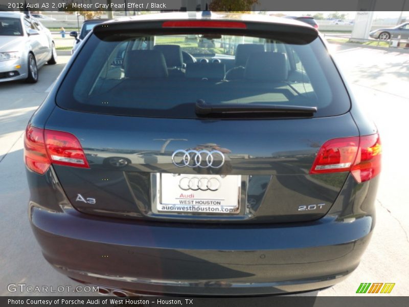 Meteor Gray Pearl Effect / Black 2012 Audi A3 2.0T