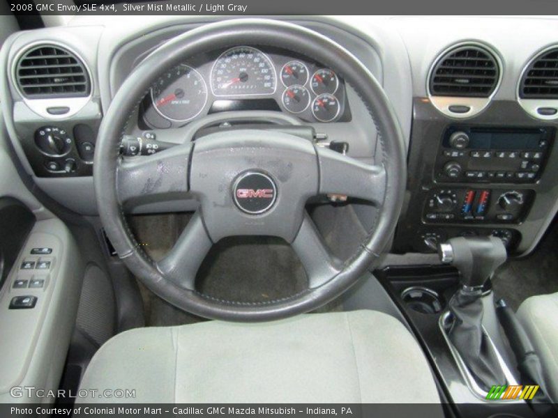 Silver Mist Metallic / Light Gray 2008 GMC Envoy SLE 4x4