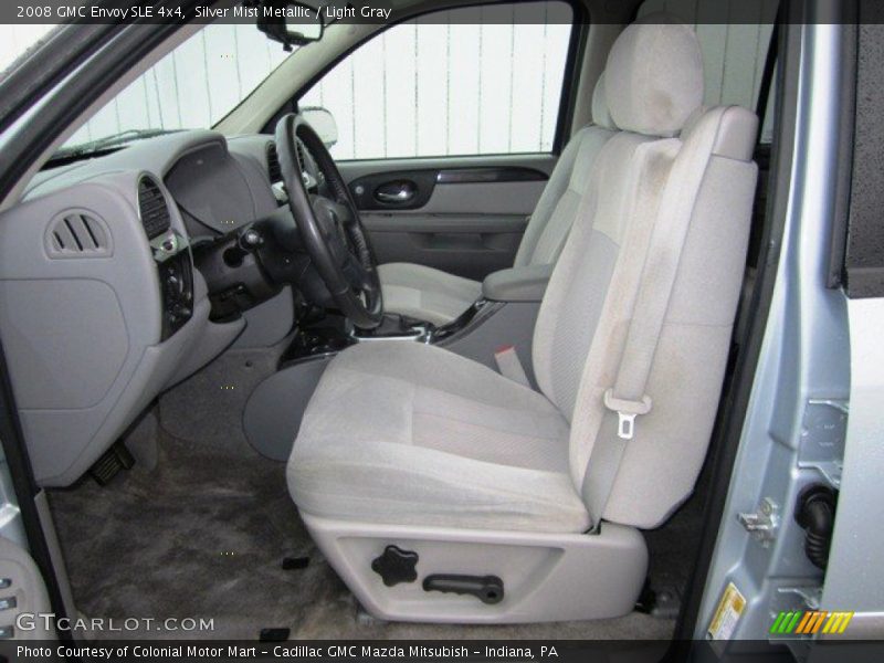 Silver Mist Metallic / Light Gray 2008 GMC Envoy SLE 4x4