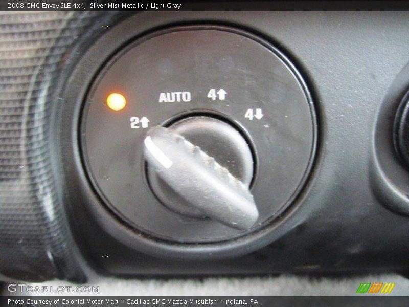 Silver Mist Metallic / Light Gray 2008 GMC Envoy SLE 4x4