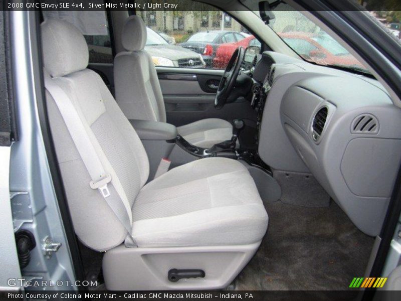Silver Mist Metallic / Light Gray 2008 GMC Envoy SLE 4x4