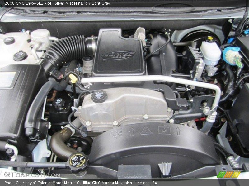 Silver Mist Metallic / Light Gray 2008 GMC Envoy SLE 4x4