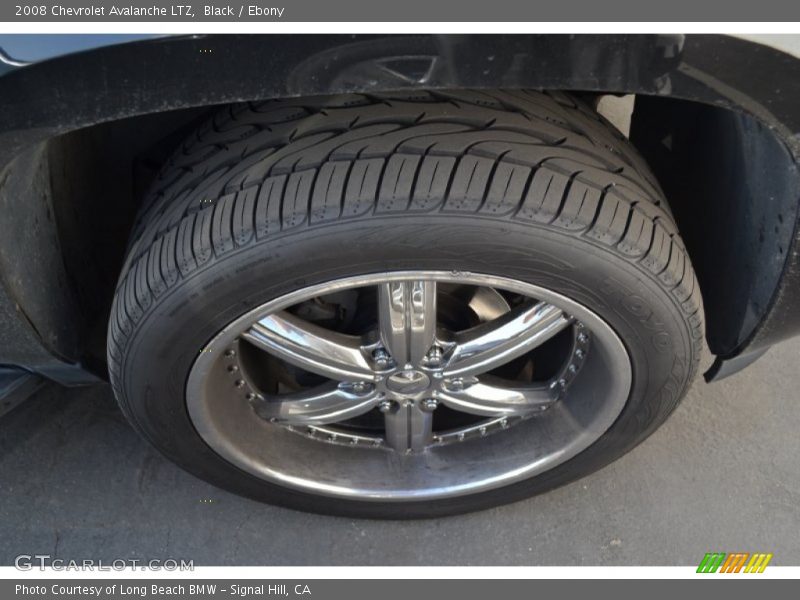 Black / Ebony 2008 Chevrolet Avalanche LTZ