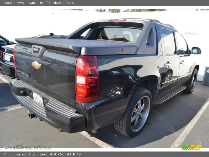 Black / Ebony 2008 Chevrolet Avalanche LTZ