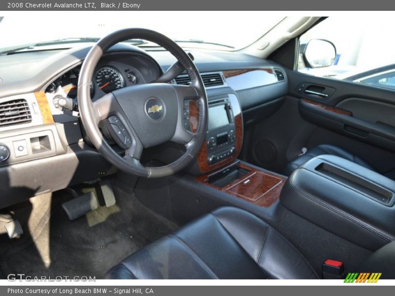 Black / Ebony 2008 Chevrolet Avalanche LTZ