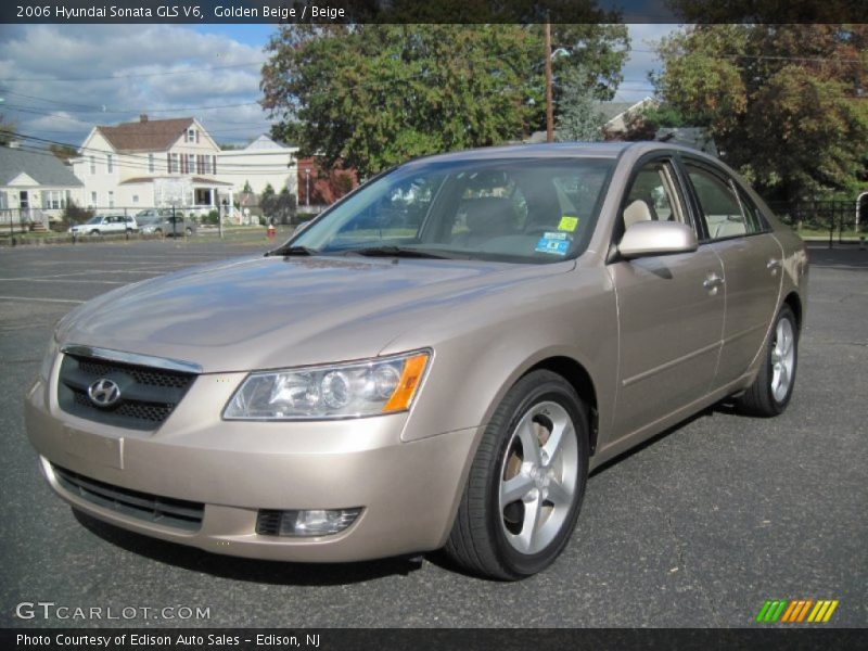 Golden Beige / Beige 2006 Hyundai Sonata GLS V6