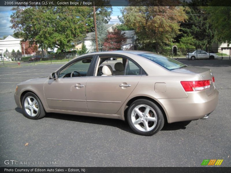 Golden Beige / Beige 2006 Hyundai Sonata GLS V6