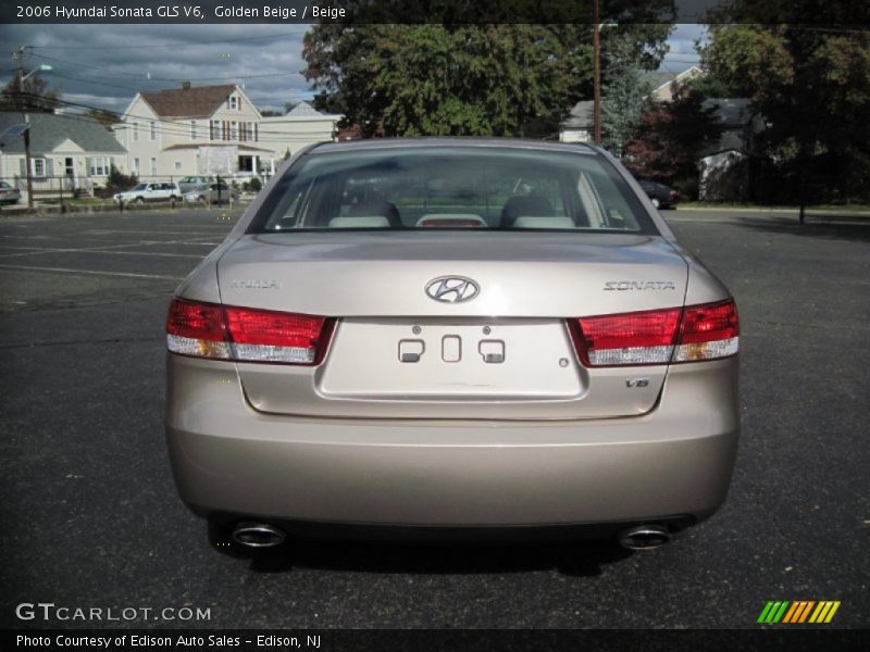 Golden Beige / Beige 2006 Hyundai Sonata GLS V6