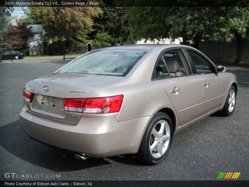 Golden Beige / Beige 2006 Hyundai Sonata GLS V6