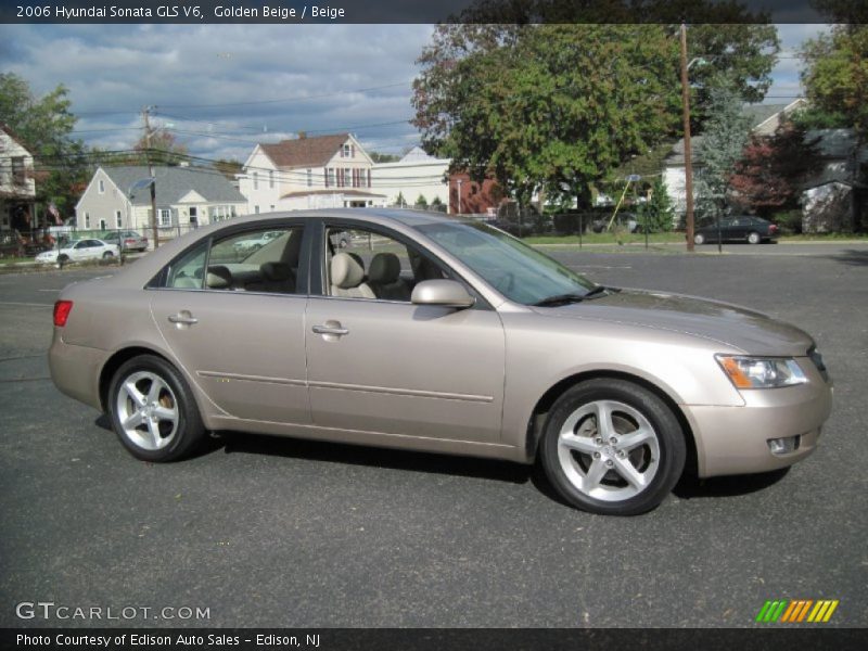 Golden Beige / Beige 2006 Hyundai Sonata GLS V6