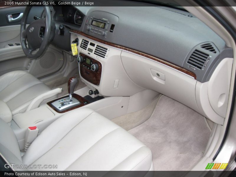 Golden Beige / Beige 2006 Hyundai Sonata GLS V6