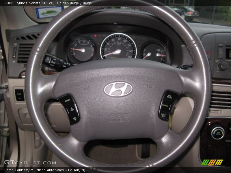 Golden Beige / Beige 2006 Hyundai Sonata GLS V6