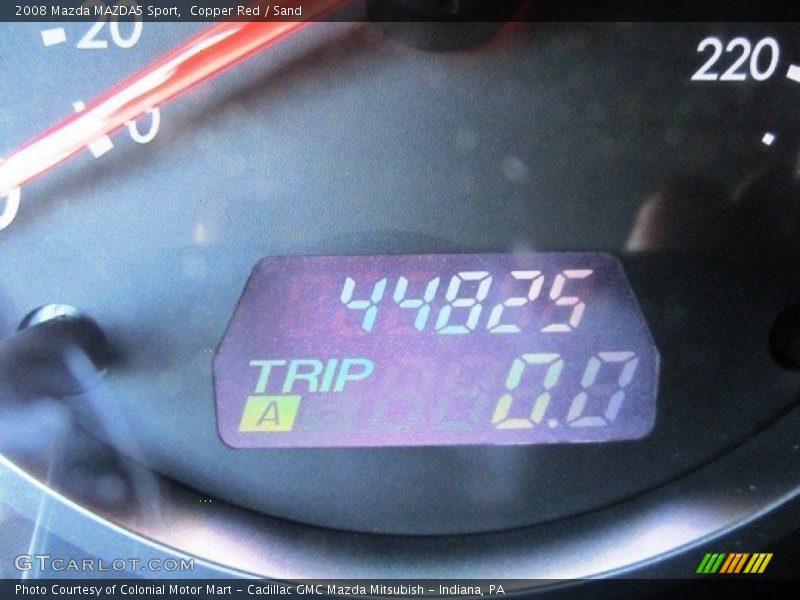 Copper Red / Sand 2008 Mazda MAZDA5 Sport