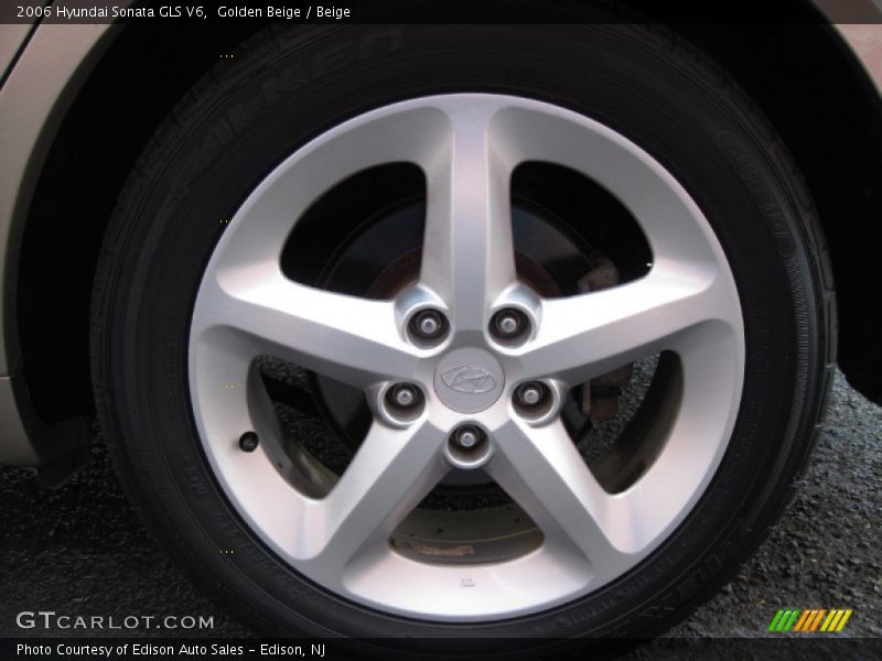 Golden Beige / Beige 2006 Hyundai Sonata GLS V6
