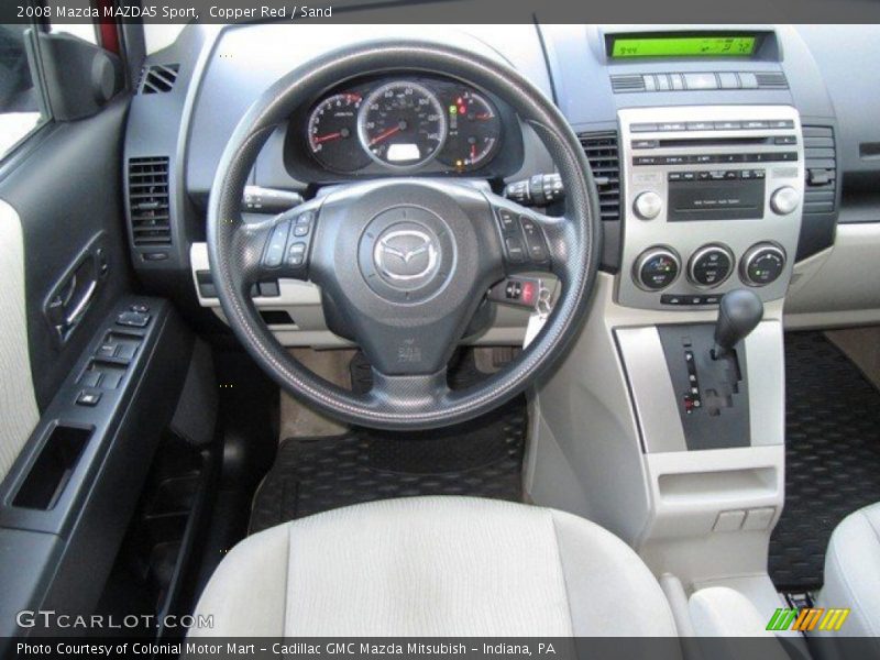 Copper Red / Sand 2008 Mazda MAZDA5 Sport