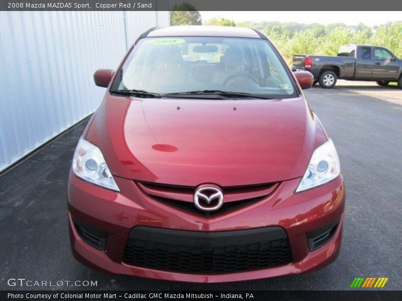 Copper Red / Sand 2008 Mazda MAZDA5 Sport