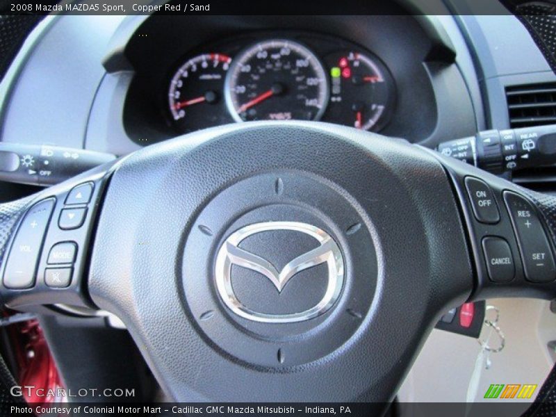 Copper Red / Sand 2008 Mazda MAZDA5 Sport