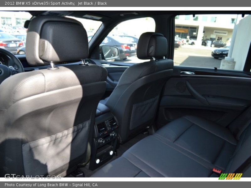 Jet Black / Black 2012 BMW X5 xDrive35i Sport Activity