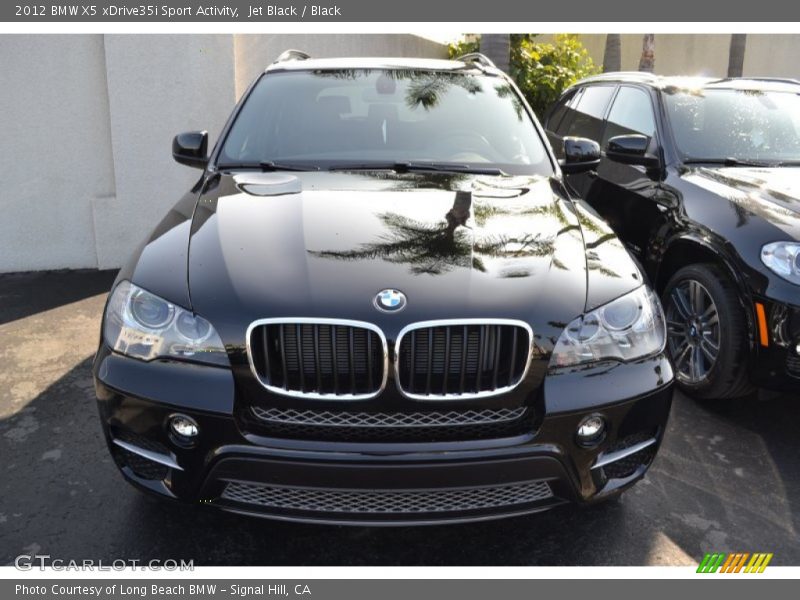 Jet Black / Black 2012 BMW X5 xDrive35i Sport Activity