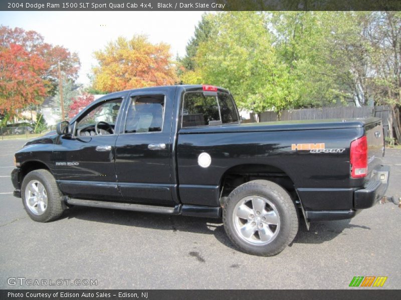 Black / Dark Slate Gray 2004 Dodge Ram 1500 SLT Sport Quad Cab 4x4